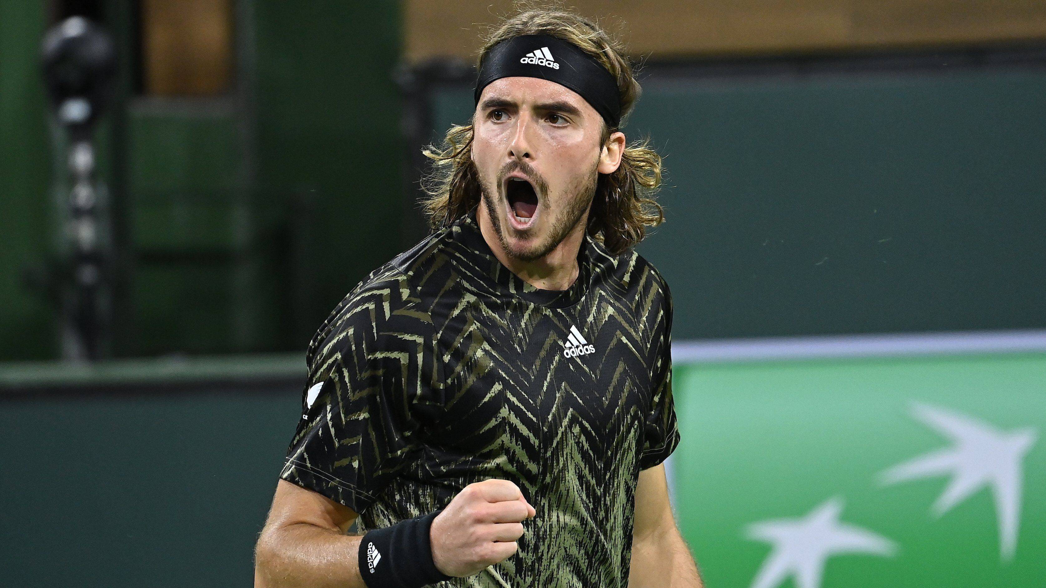 包含ATP总决赛完胜戴维斯杯，西西帕斯刷新纪录的词条